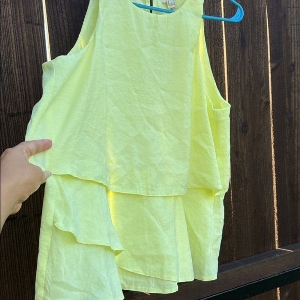 River Island Lemon Yellow Top